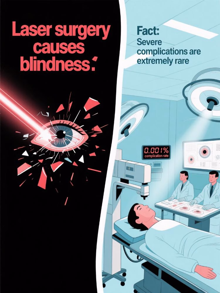 Laser Eye Surgery Myths Debunked: Safety, Results & Recovery Facts (2025) 2 Laser Eye Surgery china medical tourism guide