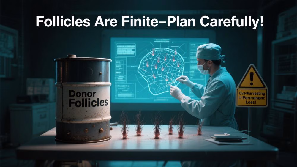 FUE Hair Transplants: The Truth Clinics Won’t Tell You! 3 folllicles are finite - hairtransplant