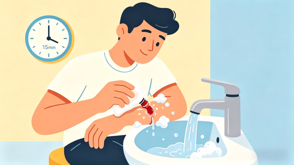 Rabies Vaccine for Expats in China: Full Guide with 10-City Clinics 3 Disinfect: Use iodine or 75% medical alcohol.